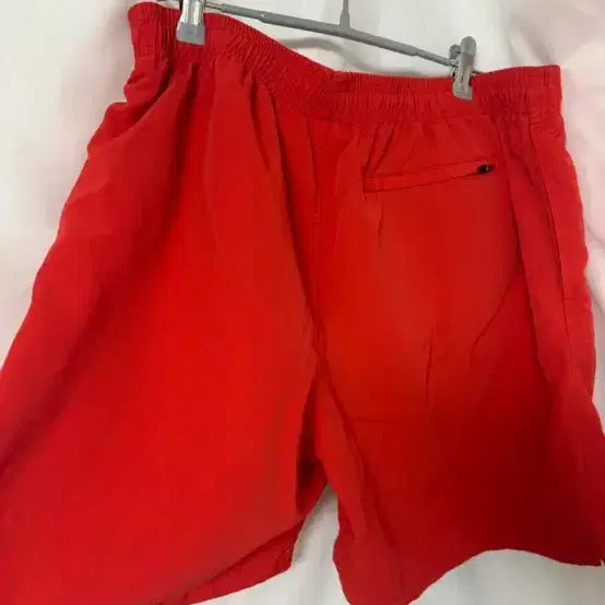 [BUNJANG] Stüssy Nylon Shorts Red / 스투시 나일론 쇼츠 레드 컬러 데일리 스트릿 팬츠