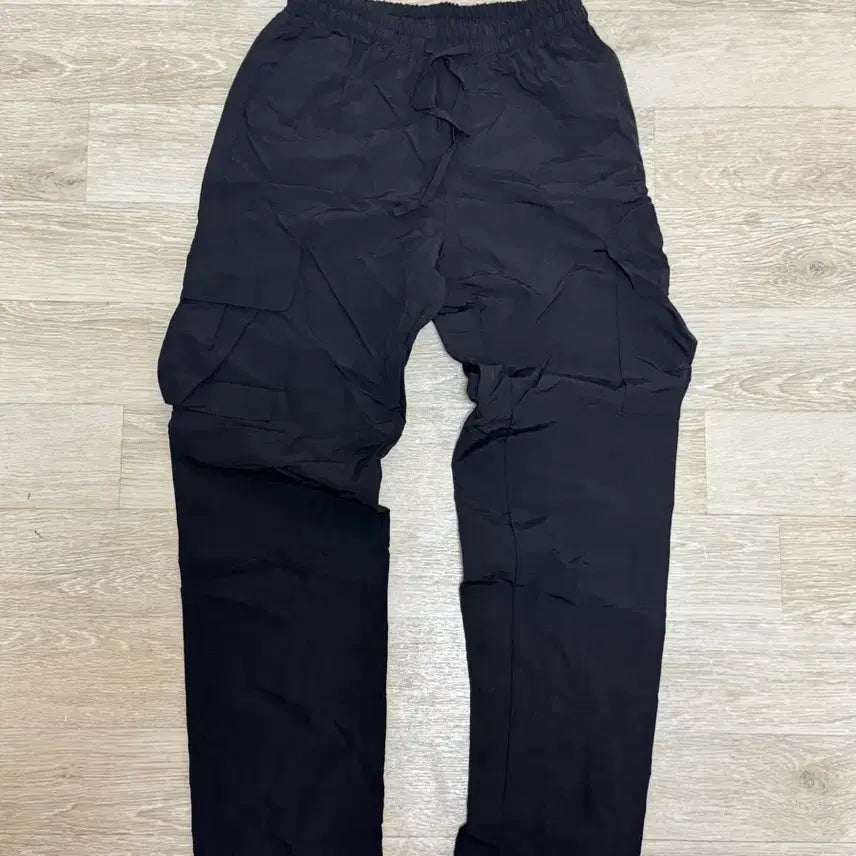[BUNJANG] Black Cargo Jogger Pants Woven M / 블랙 카고 조거 팬츠 우븐 M