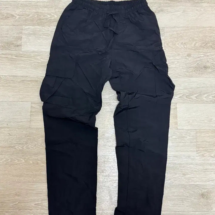 [BUNJANG] Black Cargo Jogger Pants Woven M / 블랙 카고 조거 팬츠 우븐 M