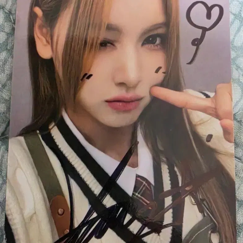 [BUNJANG] SAYMYNAME Kani Signed Photocard (POB) / 세이마이네임 미공포 카니 꾸밈 싸인포카