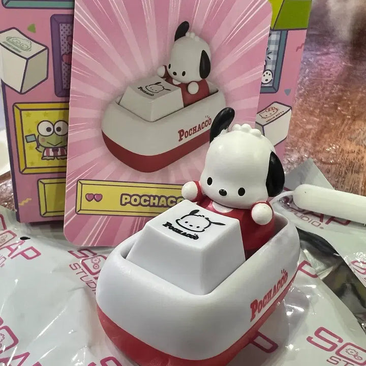 [BUNJANG] Sanrio Pochacco Keycap Keyring / 타이니빌 산리오 포차코 키캡 키링 팔아요