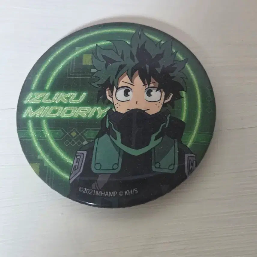 [BUNJANG] My Hero Academia Izuku Midoriya Can Badge / 나의 히어로 아카데미아 미도리야 이즈쿠 캔뱃지
