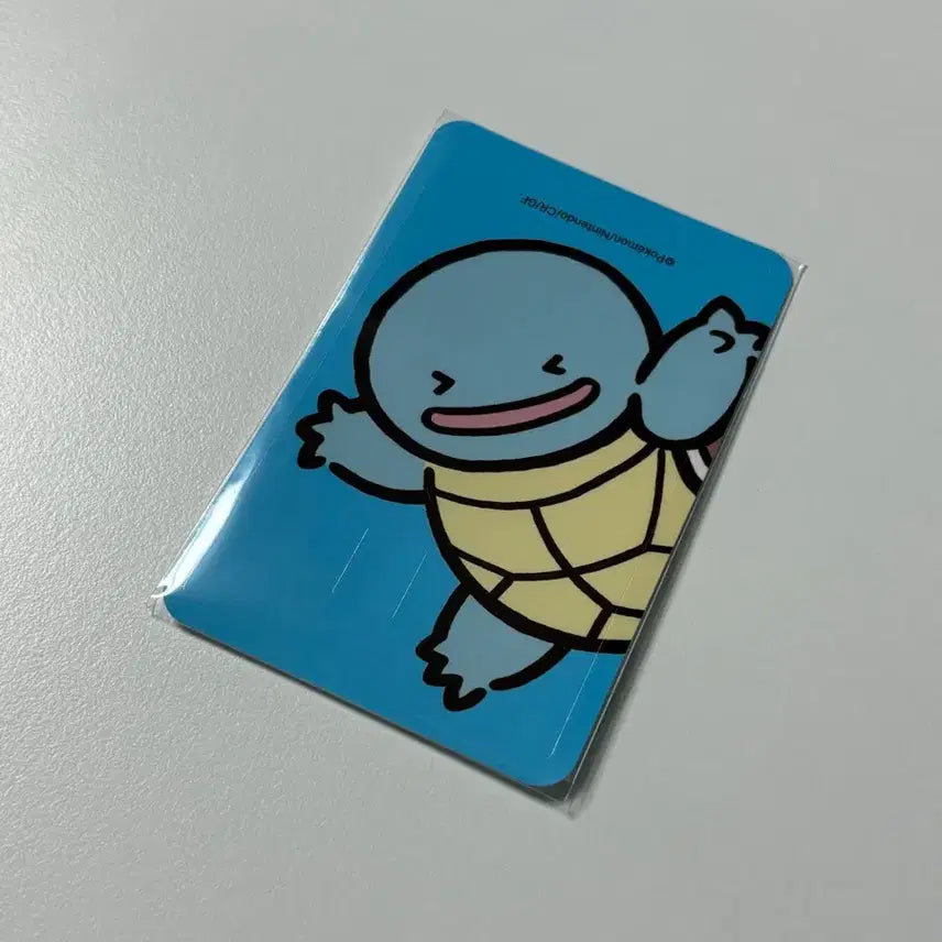 [BUNJANG] Olive Young Pokemon Squirtle Card Sticker / 올리브영 포켓몬 꼬부기 카드스티커