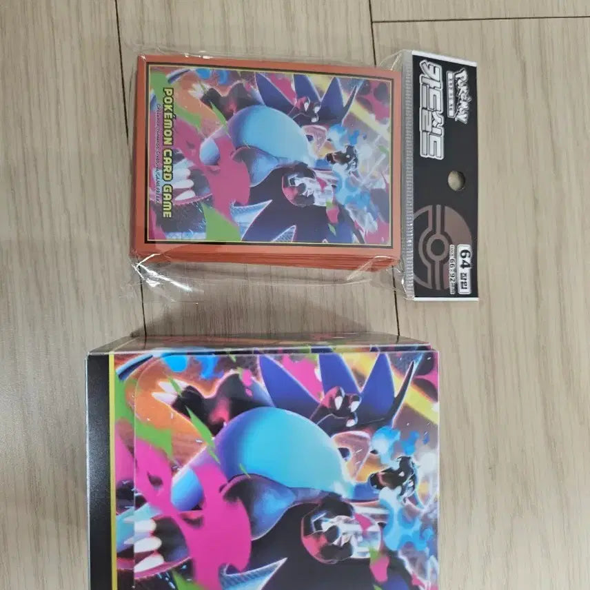[BUNJANG] Pokemon Card Sleeves and Storage Box Set / 포켓몬 카드 슬리브 와 카드 보관상자 팝니다