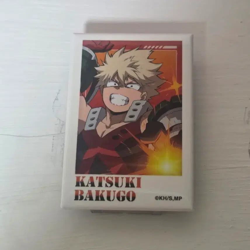 [BUNJANG] My Hero Academia Katsuki Bakugo Badge / 나의 히어로 아카데미아 바쿠고 카츠키 뱃지