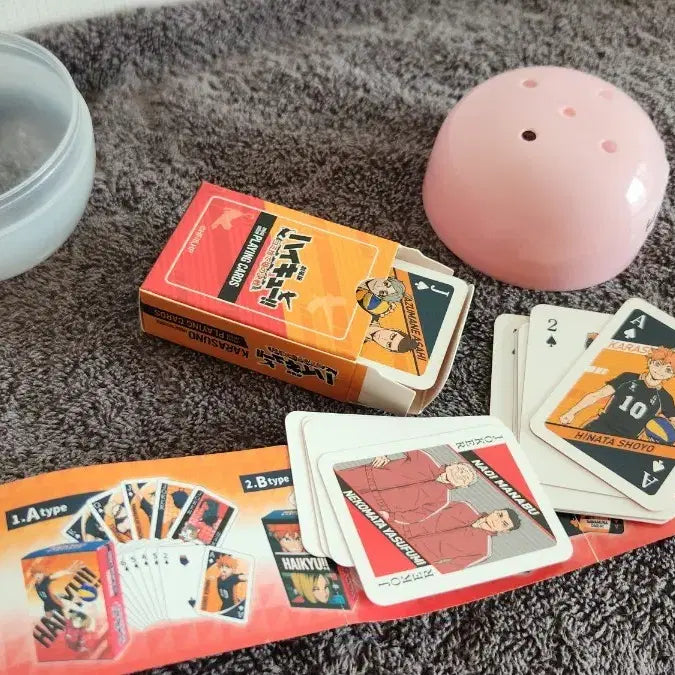 [BUNJANG] Haikyuu!! Trump Gacha Type D Karasuno Nekoma / 하이큐 트럼프 가챠 D타입 카라스노 네코마