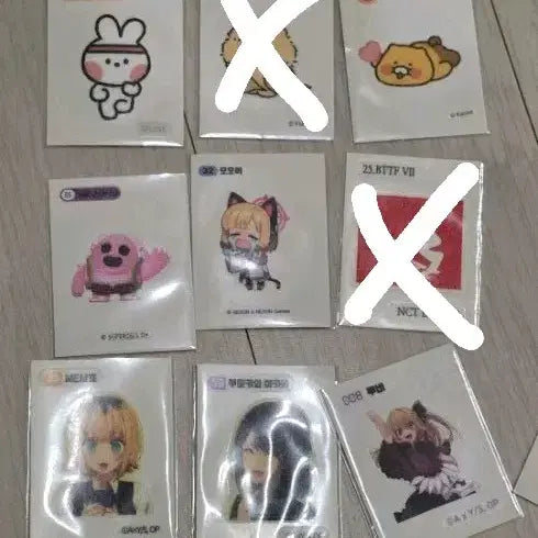 [BUNJANG] Various Artists Sticker Collection / 다장르 띠부씰 판매