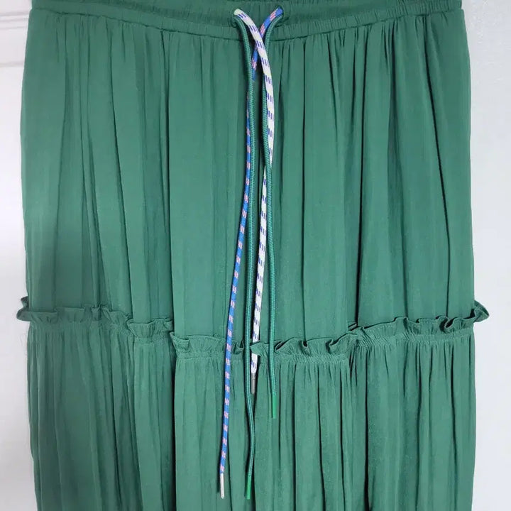 [BUNJANG] SJYP Green Long Skirt Size S / SJYP(새상품급) 롱스커트 팔아요