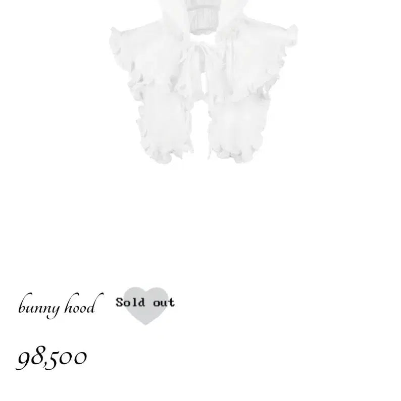 [BUNJANG] Idang Club Bunny Hoodie / 아이당클럽 버니후드 미착용 /서브컬처 로리타 로걀 노아상노 젯젯디
