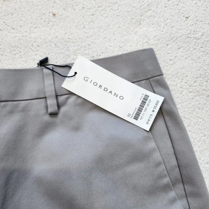 [BUNJANG] Giordano Grey Cotton Pants W32 / 지오다노 회색 면바지 W32