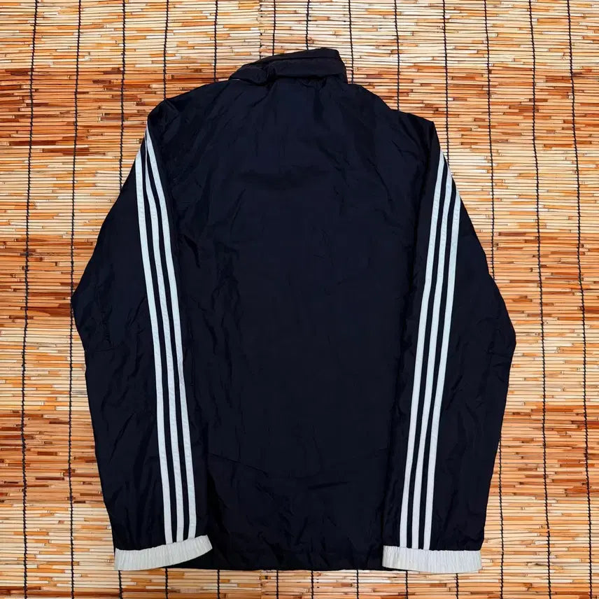 [BUNJANG] Adidas Black Germany National Team Windbreaker Jacket L / 아디다스 블랙 독일 국대 바람막이 자켓 L