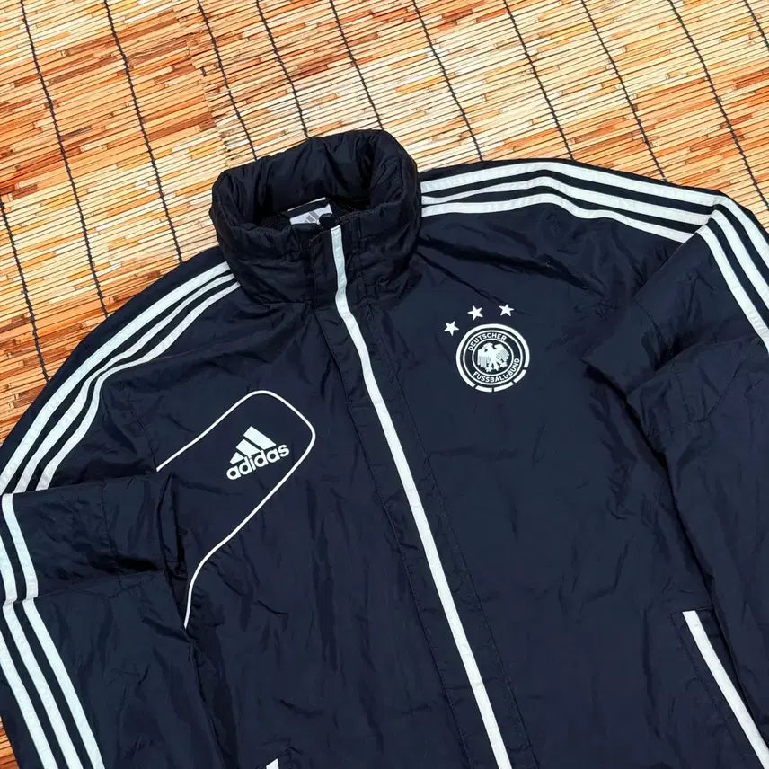 [BUNJANG] Adidas Black Germany National Team Windbreaker Jacket L / 아디다스 블랙 독일 국대 바람막이 자켓 L