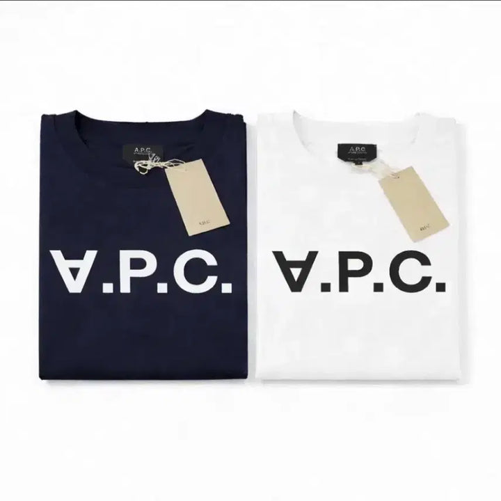 [BUNJANG] A.P.C. VPC Cotton T-Shirt Navy/White / A.P.C. V.P.C. 반팔 티셔츠 네이비/화이트