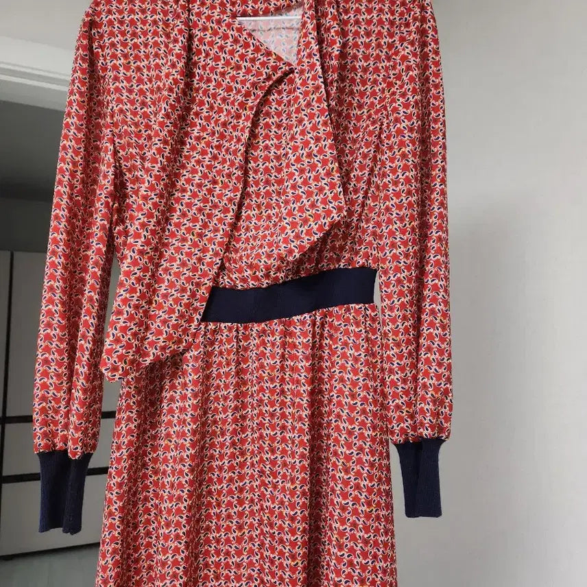 [BUNJANG] Maje Paisley Pattern Long Dress / 새상품 마쥬 페이즐리 패턴 롱 원피스