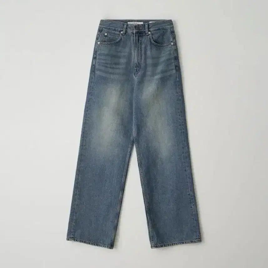 [BUNJANG] LEAU Loose Fit Straight Leg Jeans Vintage Blue Size S / 로우 leau 루즈핏 스트레이트 진 빈티지 블루 s사이즈