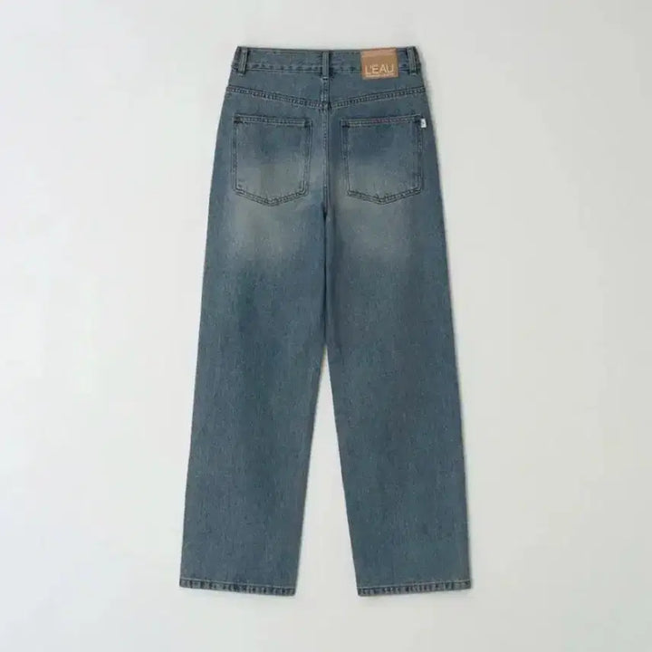 [BUNJANG] LEAU Loose Fit Straight Leg Jeans Vintage Blue Size S / 로우 leau 루즈핏 스트레이트 진 빈티지 블루 s사이즈
