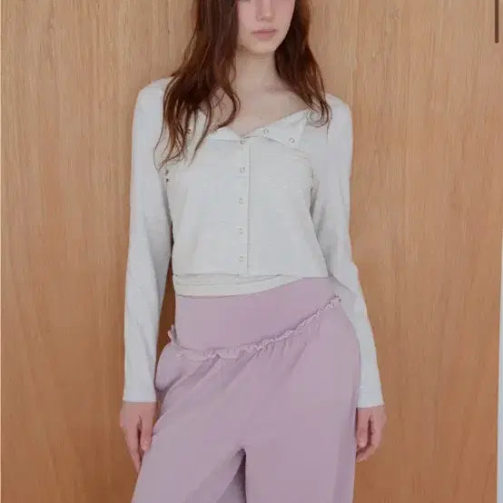[BUNJANG] Ariaul Modal Crop Cardigan (Oatmeal, Size M) / 아르아율 모달 크롭 가디건 판매