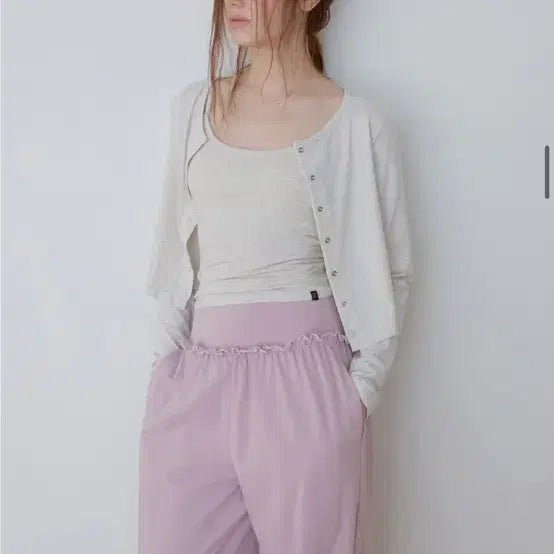 [BUNJANG] Ariaul Modal Crop Cardigan (Oatmeal, Size M) / 아르아율 모달 크롭 가디건 판매