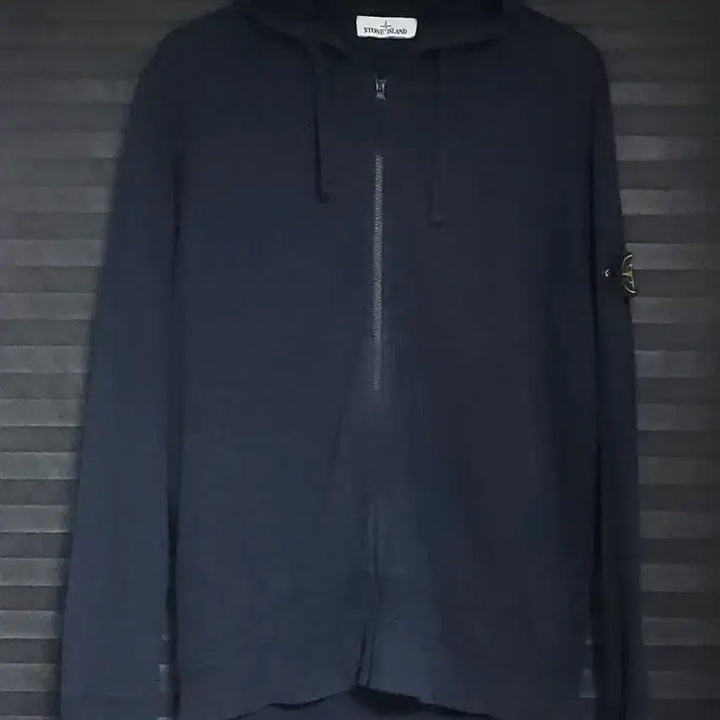 [BUNJANG] Stone Island Garment Dyed Hoodie Zip-Up Black / XXL 스톤아일랜드 가먼트다잉 후드 집업 블랙