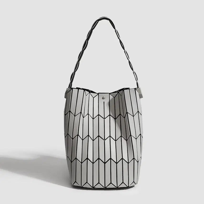[BUNJANG] Issey Miyake Style Pleats Tote Bag / 여름 토트백 이세미야키 스타일 데일리 손가방