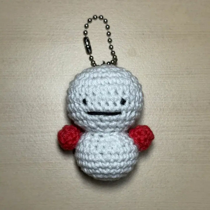 [BUNJANG] Hand-Knitted Doll Keychain / 운아기 뜨개인형 키링 판매합니다 쁘넥도