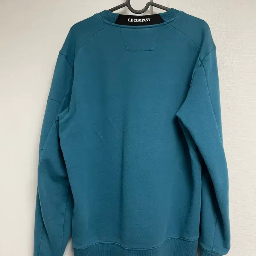 [BUNJANG] C.P. Company Diagonal Raised Fleece Sweatshirt (Shaded Spruce Blue) / CP컴퍼니 맨투맨 m사이즈 판매합니다