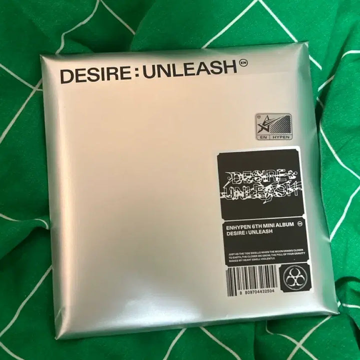 [BUNJANG] Enhypen Desire Unleashed Engine Ver. Jay Album (Unsealed) / 엔하이픈 디자이어 언리쉬 엔진반 제이 버전 개봉 앨범