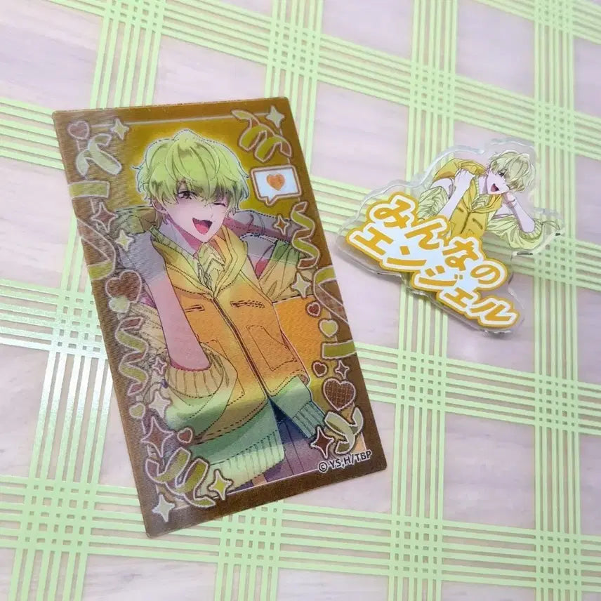 [BUNJANG] Tamontai Natsuki Ishibashi Lenticular Card &amp; Acrylic Ring Set / 타몬군 지금 어느쪽? 이시바시 나츠키 애니메이션 렌티큘러,아크릴 링 반지