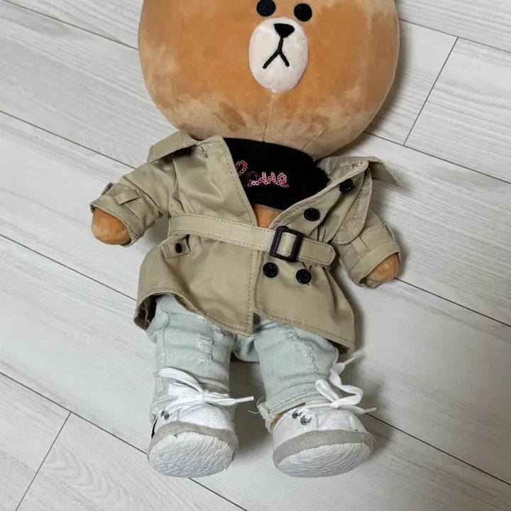 [BUNJANG] Line Friends Brown Plush Doll / 라인프렌즈 브라운 인형
