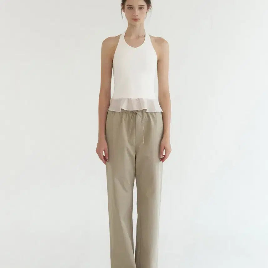 [BUNJANG] Le Bain Rie Halterneck Top / 르베인 리에 홀터넥 탑