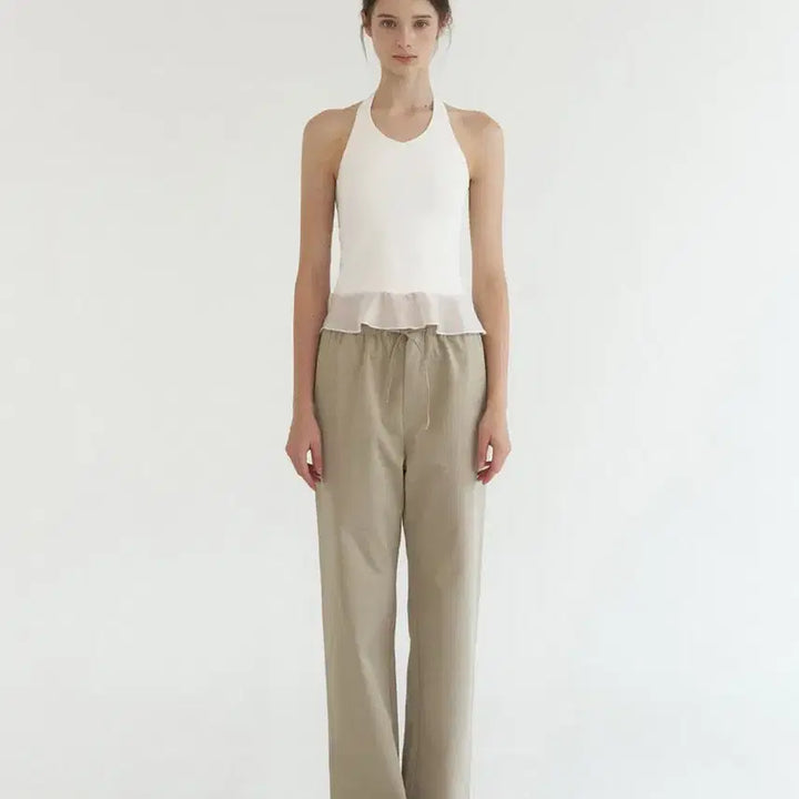 [BUNJANG] Le Bain Rie Halterneck Top / 르베인 리에 홀터넥 탑