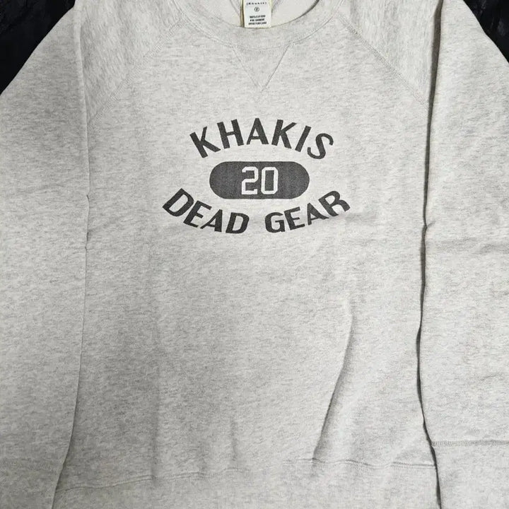 [BUNJANG] Kackis Sweatshirt Oatmeal Size 2 / 카키스 맨투맨 오트밀 2사이즈