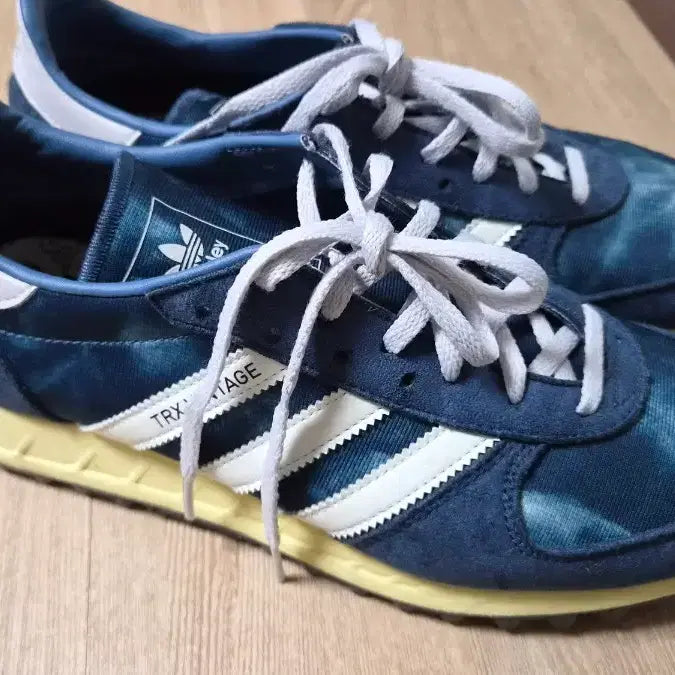 [BUNJANG] Adidas TRX Vintage Runner Shoes / 아디다스 TRX 빈티지 팔리 블루 화이트 러닝화 //270~275