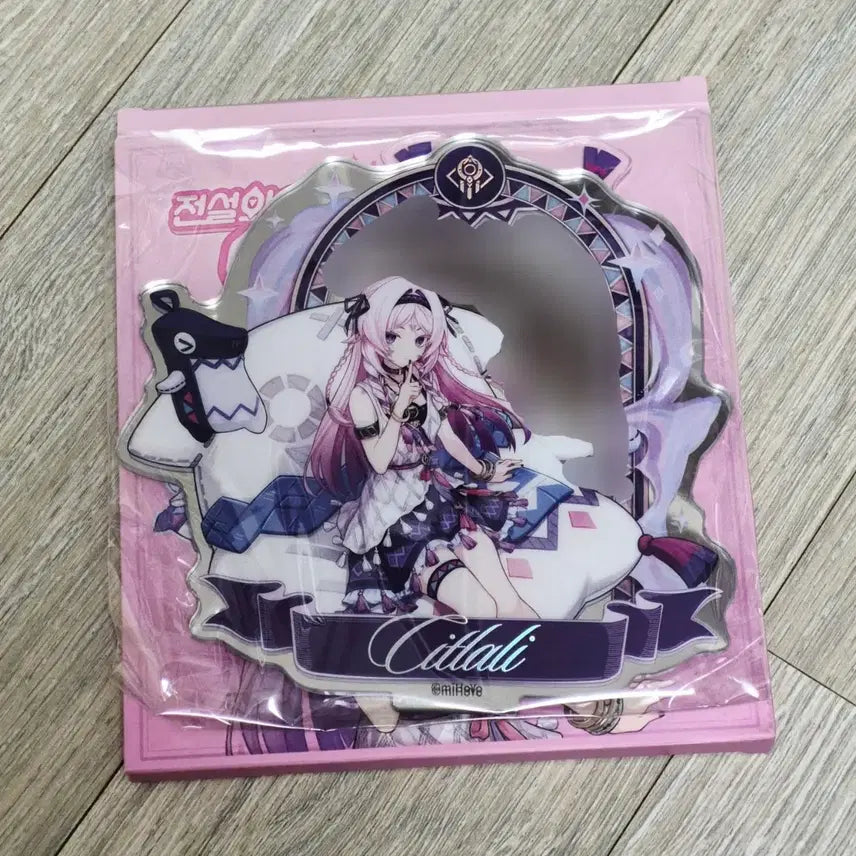 [BUNJANG] Genshin Impact Charlotte Mirror Acrylic Stand / 원신 시틀라리 맘스터치 거울 아크릴스탠드