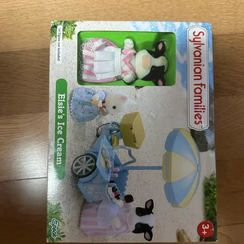 [BUNJANG] Sylvanian Families Cow Cart (Sealed) / 실바니안 젖소카트 미개봉