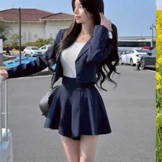 [BUNJANG] Mayyun Cropped Jacket and Flare Shorts Set / (8가지)가격내림 메이윤 제작 크롭자켓,플레어숏팬츠 보관만한 새거