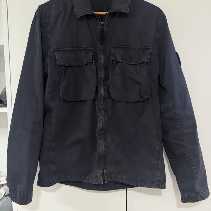 [BUNJANG] Stone Island 22SS Overshirt Navy / 22ss 스톤아일랜드 오버셔츠 네이비
