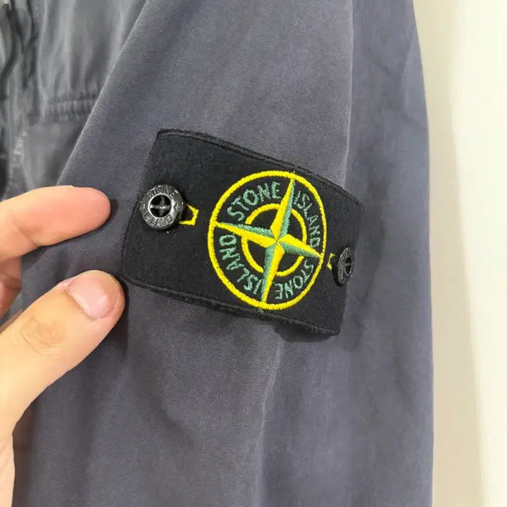 [BUNJANG] Stone Island 22SS Overshirt Navy / 22ss 스톤아일랜드 오버셔츠 네이비