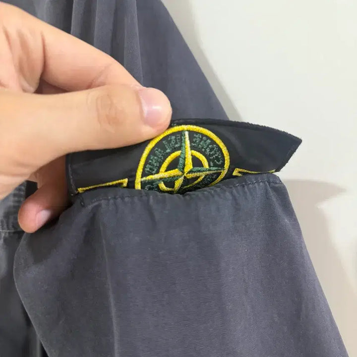 [BUNJANG] Stone Island 22SS Overshirt Navy / 22ss 스톤아일랜드 오버셔츠 네이비