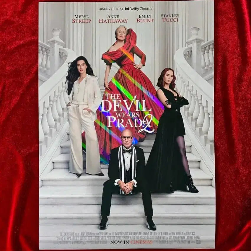[BUNJANG] The Devil Wears Prada 2 Dolby Cinema Poster / 악마는 프라다를 입는다2 - 돌비 포스터