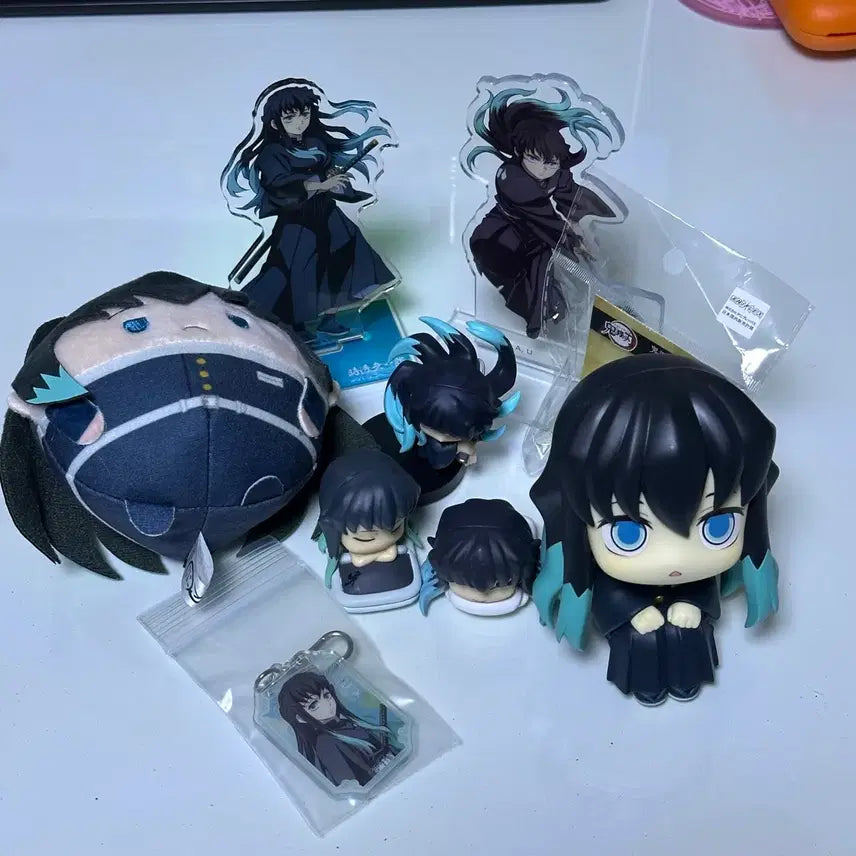 [BUNJANG] Demon Slayer Muichiro Tokito Merchandise Bundle / 귀멸의칼날 무이치로 굿즈 일괄