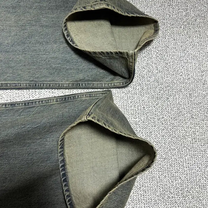 [BUNJANG] Bellier True Wide Smoke Indigo Jeans W30/L32 / 벨리에 트루와이드 스모크인디고 W30/L32