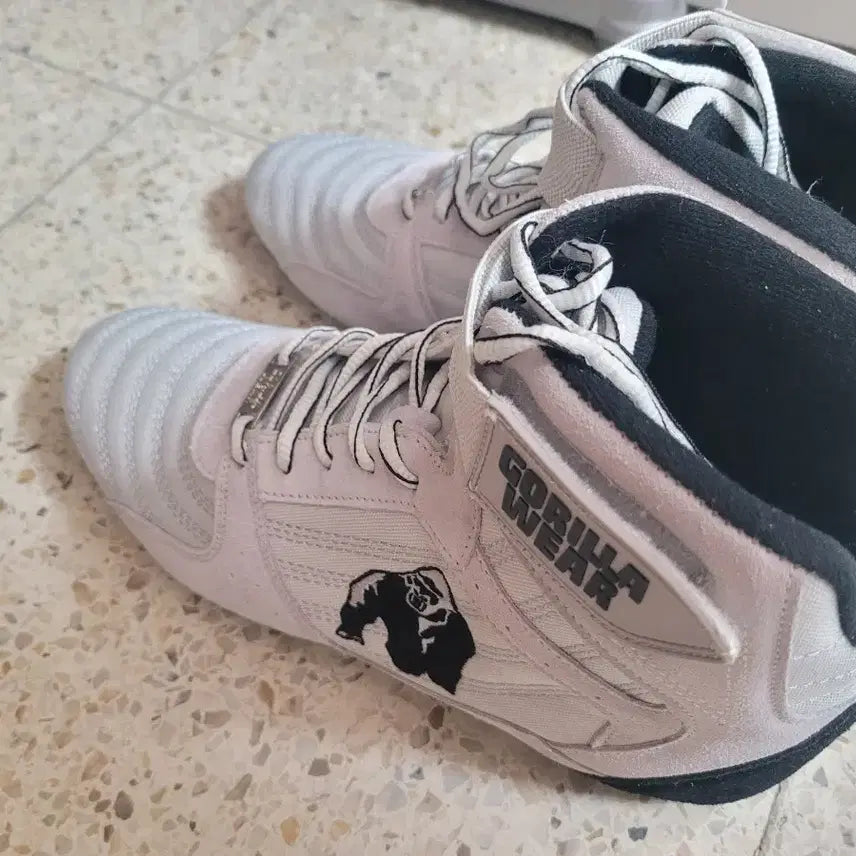 [BUNJANG] Gorilla Wear Hightop Shoes / 고릴라웨어 하이탑