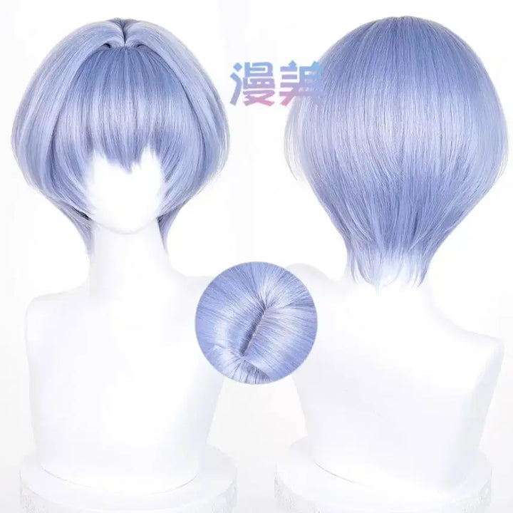 [BUNJANG] Evangelion Ayanami Rei Styled Wig / 에반게리온 아야나미 레이 세팅 가발
