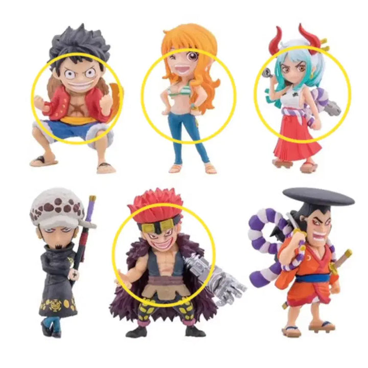 [BUNJANG] One Piece - 1st Naval Battle Gacha Set (4 types) / 원피스 | 원피노미 1해전 4종 - 새상품