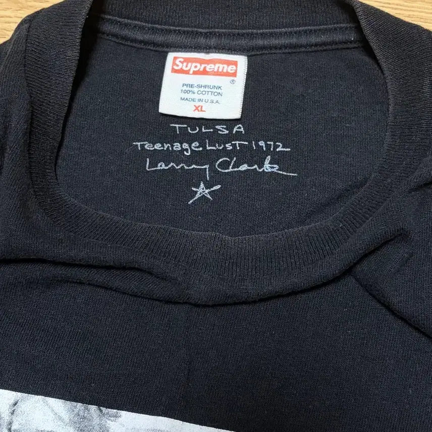 [BUNJANG] Supreme Larry Clark 2005 Band T-Shirt Vintage / 05s 슈프림 래리 클락 티셔츠 올드 슈프림 빈티지 밴드티 90s 뤡코즈