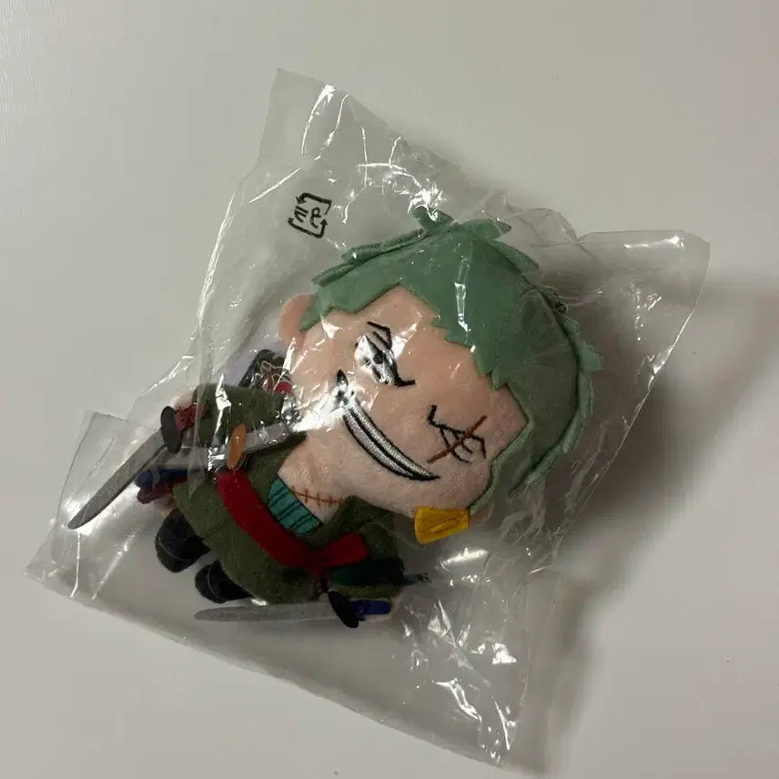 [BUNJANG] One Piece Zoro Famous Line Plush Doll (Sealed) / 원피스 조로 명대사 누이 미개봉 새상품