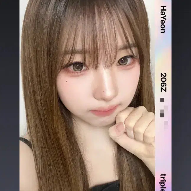 [BUNJANG] tripleS Jeong Ha-yoon S-club AA206 Photocard / 트리플에스 정하연 스옵 aa206 양도합니다