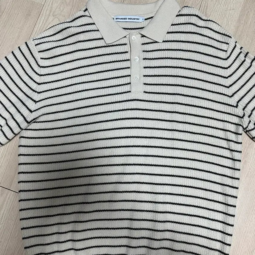 [BUNJANG] Branded Hard Twist Holiday Polo Knit / 브랜디드 HARD TWIST HOLIDAY POLO KNIT 폴로 니트