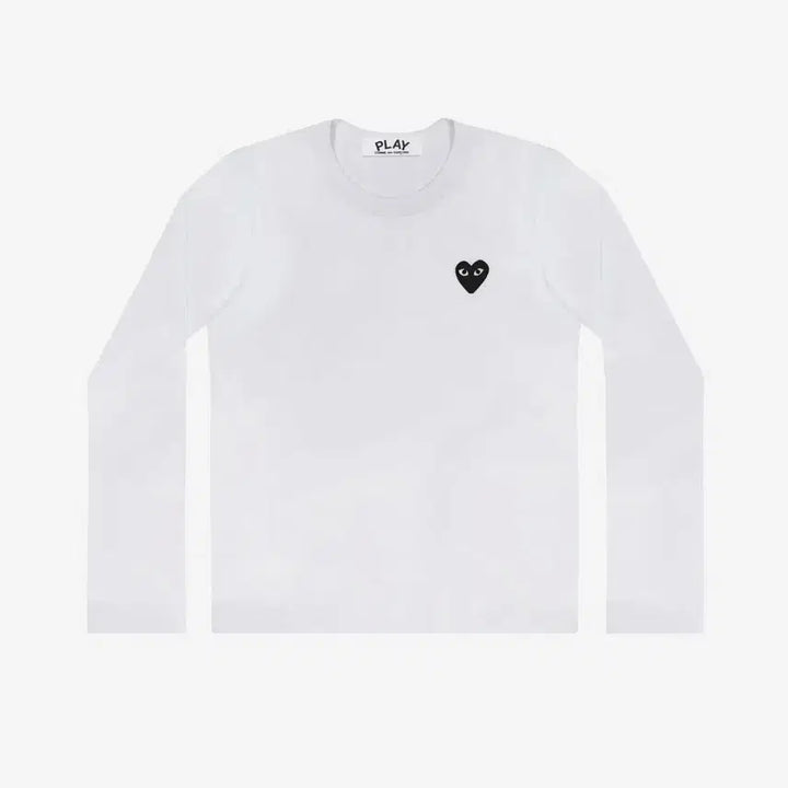 [BUNJANG] Comme des Garçons Black Heart Long Sleeve Shirt XL / 꼼데 블랙하트 롱슬리브 XL